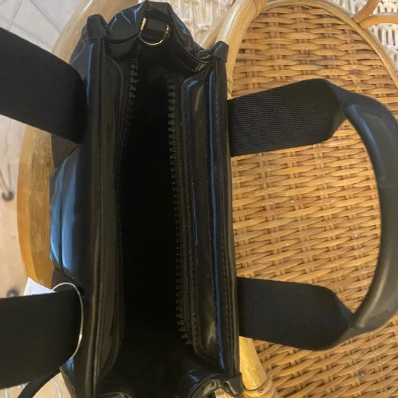 NWT Kate Spade Black Kip Mini Puffy Tote - Picture 8 of 8